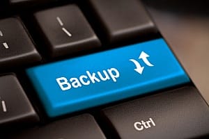 back up your business data